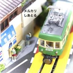 ☆Bトレ☆江ノ電 腰越駅 鉄道ジオラマ展示台 ☆Nゲージ ☆鉄コレ