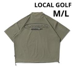 LOCAL GOLF ローカルゴルフ　モックネック　ライトグリーン　M L LOCAL GOLF ローカルゴルフ モックネック ライトグリーン M L