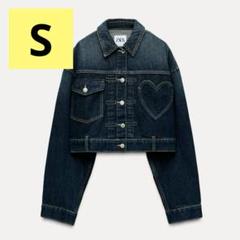 2025年最新】zara ハート デニムジャケットの人気アイテム