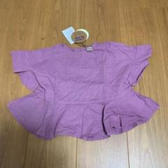 新品 未使用 バースデイ テータテート トップス 女の子 リネンブレンド