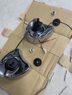 あらかちLEDフェアリングマウントウィンカーミラー  LED  FLHX あらかち様専用LEDフェアリングマウントウィンカーミラー LED