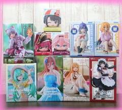 プライズフィギュア まとめ売り 喜多川 宝鐘マリン 三玖 藤原 ぬきたし 初音