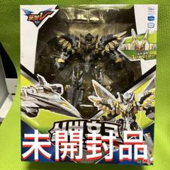 未開封 シルバーホーク トボットV メタルカードボット カーボット 韓国トイ トボットV ミニ シルバーホーク 韓国 変身トランス