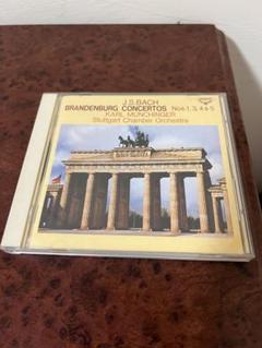 1959年録音　バッハ「ブランデンブルク協奏曲」ミュンヒンガー指揮 CD