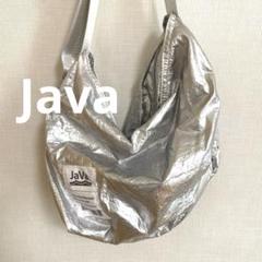 Java トレンド2wayドロストショルダーバッグ シルバー