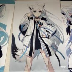 ホロライブ 白上フブキ タペストリー
