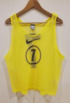 NIKE　ナイキ　メッシュビブス　タンクトップ　イエローのサムネイル