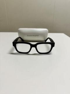 Alexander McQUEEN ブラックフレーム メガネ