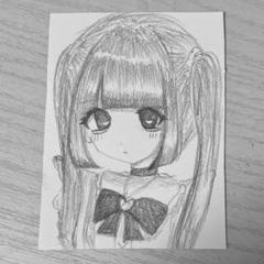 手描き　イラスト　ハンドメイド ハンドメイド イラスト 自作イラスト 手描き オリジナルイラスト