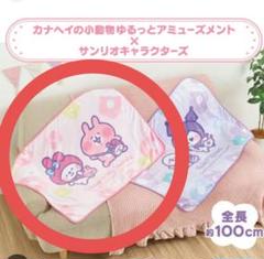 カナヘイの小動物ゆるっとアミューズメント×サンリオキャラクターズ　ブランケット