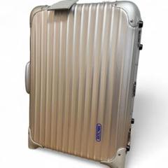 リモワ トパーズ 32l 機内持込 青タグ 静音化対応済 RIMOWA - RIMOWA リモワ トパーズ 廃盤 青ロゴ 希少 32L 2輪