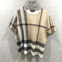 バーバリーロンドン メガチェック Tシャツ カットソー 美品 2