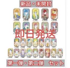 新品未使用】ハイキュー‼︎スクエア缶バッジオフショット×カラー
