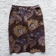 ✨美品✨ETRO エトロ スカート ペイズリー 大きいサイズ 40 L