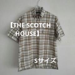 ❤本日特価品 極美品【THE SCOTCH HOUSE】 半袖ボタンダウンシャツ