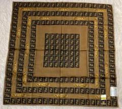 G168 新品未使用 フェンディ 3枚セット コットン ハンカチ