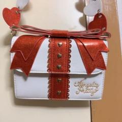 Angelic Pretty キルティング宝石リボンポシェット 赤色 Quilted Gem Ribbon Pochette by Angelic Pretty
