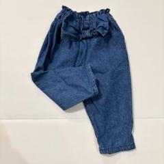cottoli デニムリボン付きパンツ