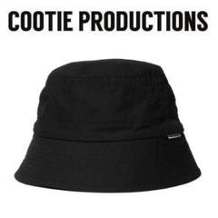 美品 COOTIE リップストップバケットハット ブラックL コットン 春夏帽子 美品 COOTIE リップストップバケットハット ブラックL コットン