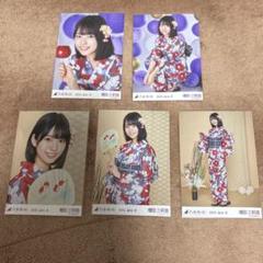 乃木坂46 2015 浴衣 生写真 増田三莉音 5種コンプ 座りヨリ含