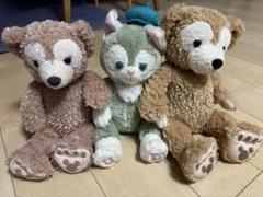 ダッフィ　シェリーメイ　ジェラトーニ　ディズニー　ぬいぐるみ