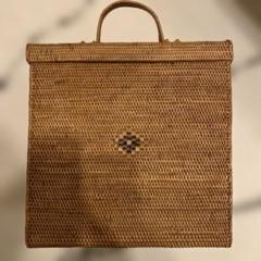 アタ製ボックス/正方形【25×25×25ｃｍ】蓋付き