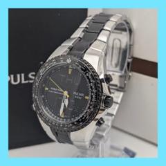 【新品電池】SEIKO セイコー　アナログ　クオーツ　デジアナ　アナデジ 2025年最新】seiko アナデジの人気アイテム - メルカリ