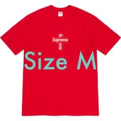 新品Mサイズ Supreme Cross Box Logo Tee Red