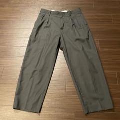 LOEFF グリーンウールスラックスのサムネイル