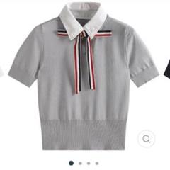 ivy golf ポロシャツ ステッチカラービジューボタンポロシャツ – IVY golf
