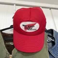 80s 90s RED WING メッシュキャップ USA製 レッドウィング