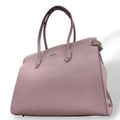 フルラ　トートバッグ　ハンドバッグ　レザー　ピンク　本革　FURLA　s21