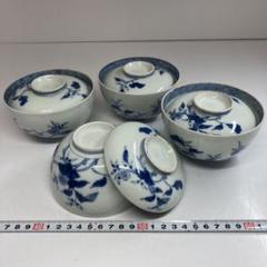 ・古伊万里 染付蓋茶碗6客 東Y5-0822② m14387780825_1.jpg?1692679601