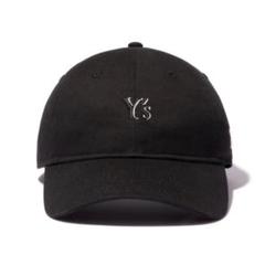9TWENTY ロングバイザー Y's SS25 アウトラインロゴ ブラック