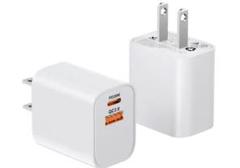 pd 充電器 急速充電器 20W 2ポート 急速充電 【PSE認証2個セット】のサムネイル
