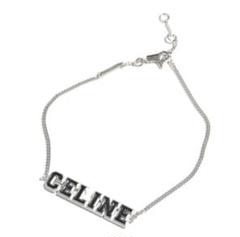 CELINE セリーヌ ユニヴェルシテ ロゴ　ブレスレット ユニセックス