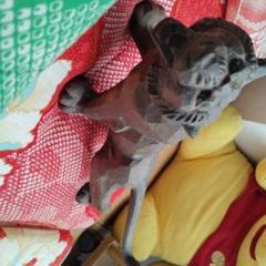 金属ライオン彫刻 アートオブジェ