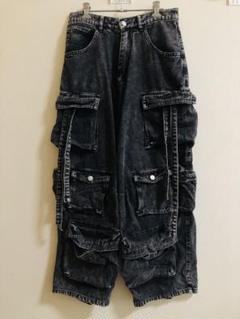 ADRER S デニムカーゴパンツのサムネイル