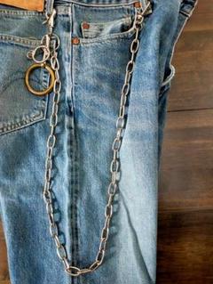 ウォレットチェーン COACHリング付き 長さ約90㎝