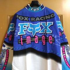ビンテージ 未使用 FOX RACING モトクロス シャツ 長袖 Tシャツ FOX Racing フォックス レーシング オフロード モトクロス MX