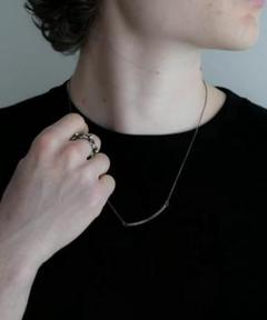CTHY1mm BAR NECKLACE