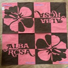 アルバローザ★ALBAROSA★パレオ 大判スカーフ グリーン×ベビーピンク アルバローザ 大判 升目 ストール パレオ ALBA ROSA｜Yahoo