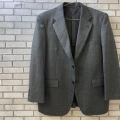 ヘリンボーン グレー チェック柄ジャケット ストライプ テーラード ポケット付き