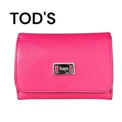 お買い得！！★ TOD'S ★ タイムレス 折りたたみ財布 T タイムレス TOD'S(トッズ) 折りたたみ財布(レディース) - 海外