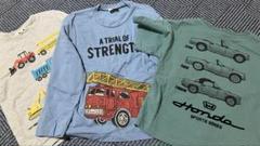 ホンダ スポーツカー Tシャツ その他　3枚セット　乗り物　消防車好きに