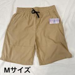 ⭐️水陸両用 海パン サーフパンツ メンズ 水着 ベージュ M 短パン