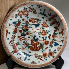 入手困難 希少 大皿　飾り皿　盛り皿　絵皿　アンティーク　ビンテージ　中国 Amazon.co.jp: 大皿 飾り皿 盛り皿 絵皿 アンティーク