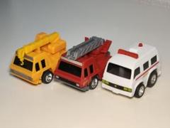 チョロQ　消防車／救急車／クレーン車