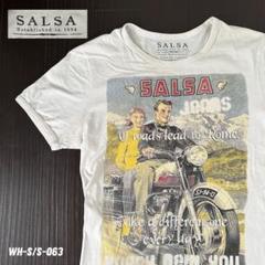 SALSA オールドプリントTシャツ　Mサイズ　レトロ　古着　Mexicoのサムネイル