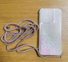 iPhone 14Pro Max ケース ピンク 肩掛け ショルダー キラキラ